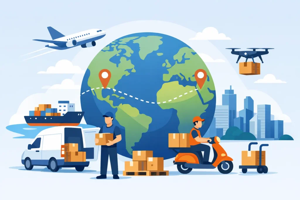 What Is International Courier Delivery?