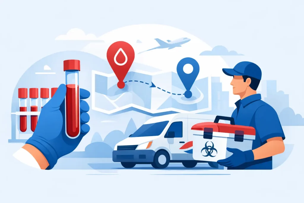 Blood Sample Transport Service Explained