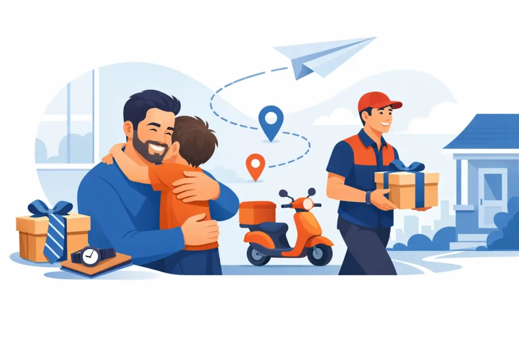 Father’s Day Same Day Delivery by Courier