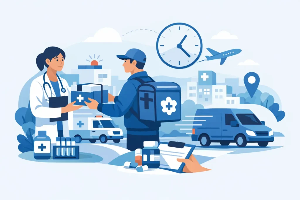 Same Day Medical Courier Service Explained