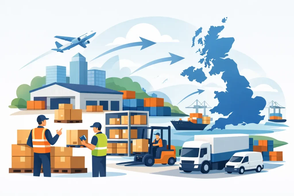 Contract Logistics Services UK for Growing Firms
