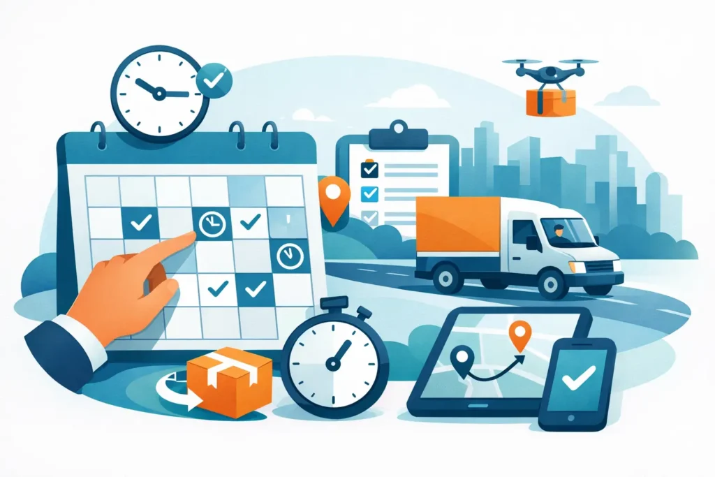 How to Arrange Timed Delivery Slots Reliably