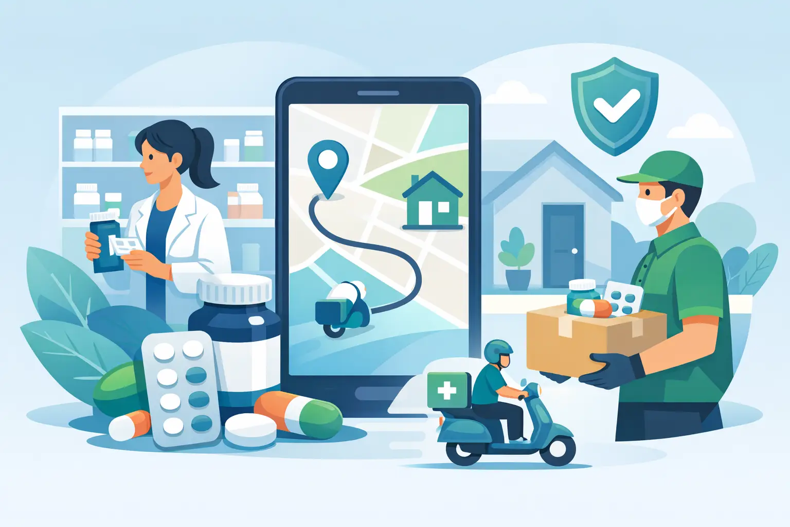 How to Manage Pharmacy Home Deliveries Safely